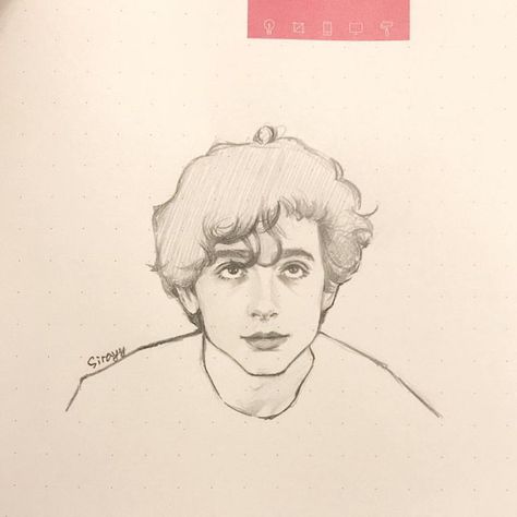 얼굴 그리기, Arte Sketchbook, Arte Inspo, Pencil Art Drawings, Timothee Chalamet, A Drawing, Art Center, Tag Art, Pencil Art