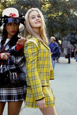 Best Halloween Costumes for Groups 2014 | Teen Vogue Cher And Dionne, Clueless Costume, Fashion Guys, Cher Clueless, Rave Shirts, Style Année 90, Clueless Fashion, Bff Halloween Costumes, Best Friend Halloween Costumes