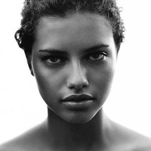 Adriana Lima Young Face, Adriana Lima Face, Lima Model, Adriana Lima Young, Face Profile, Mixed Models, Adriana Lima, Girl Crushes, Digital Art Girl