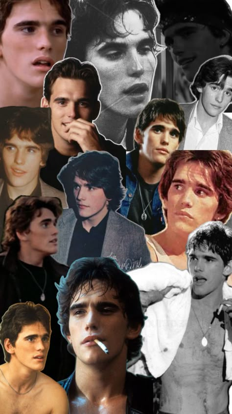 He’s so fine chat, Love me a good collage of matt dillon😛 Matt Dillon Wallpaper, Rusty James, Young Matt Dillon, Dally Winston, Rumble Fish, Outsiders Imagines, The Outsiders Imagines, Guys My Age, 80s Actors