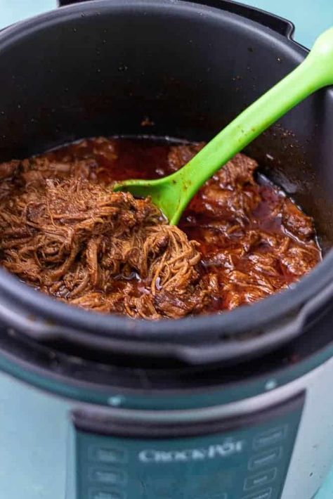 Pressure Cooker or Slow Cooker BBQ Pulled Pork Pulled Pork Pressure Cooker Recipe, Instant Pot Bbq Pulled Pork, Bbq Pork Shoulder, Pork Leftovers, Slow Cooker Bbq Pulled Pork, Pressure Cooker Pulled Pork, Easy Pulled Pork Recipe, Bbq Pulled Pork Slow Cooker, Barbeque Pork