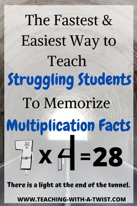 Multiplication Facts Memorizing, Learning Multiplication Facts, Learning Multiplication, Teaching Multiplication, Math Multiplication, Struggling Students, Homeschool Encouragement, Math Strategies, Times Tables