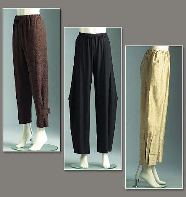 Lagenlook Sewing Patterns, Lagenlook Patterns, Pants Patterns, Pant Pattern, Marcy Tilton, Burda Patterns, Lagenlook Style, Vogue Sewing Patterns, Vogue Pattern