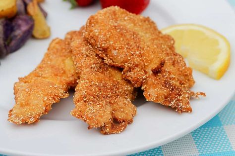 Pan Fried Catfish, Fried Catfish Recipe, Seafood Dipping Sauce, Catfish Fillets, Catfish Recipe, Pan Fried Fish, Catfish Recipes, Nuggets Recipe, Fried Catfish