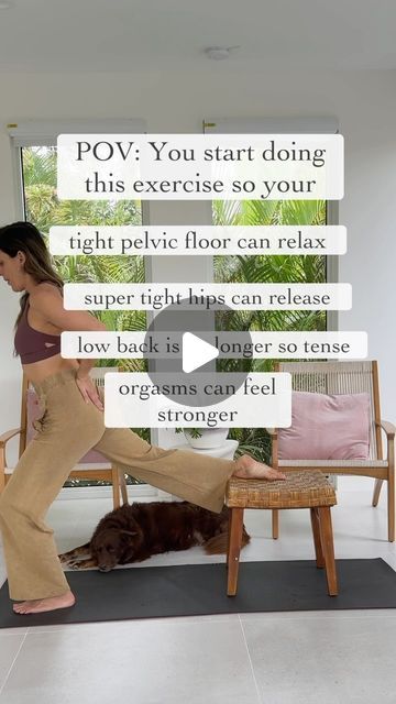 31K views · 1.6K likes | Lauren Ohayon | Core + Pelvic Floor on Instagram: "This is one of my favorite exercises for your pelvic floor, hips and low back.  #prolapse #hypertonicpelvicfloor #enodmetriosis #pelvicpaion #vulvodynia #cpps  #lowbackpain   This is for you!  It works wonders because tight, restricted, tense hips are a massive culprit for pelvic floor and low back issues. My clients see amazing results in their issues by simply addressing these tissues regularly consistently.  This move can be intense! And you might need to do way less at first.  Rather than thinking deep lunge, you are thinking about   - tucking your pelvis AND sliding your knee forward.   Do not think down like a bulgarian split lunge. Think - knee to the wall ahead of you.  Yes, your knees will go beyond your a Pelvic Floor And Deep Core Workout, Pelvic Alignment Exercises, Pediatric Pelvic Floor Exercises, Pelvic Floor Tightness, How To Relax Pelvic Floor Muscles, Relaxing Pelvic Floor Muscles, Pelvic Floor Exercises Vaginismus, Tight Pelvic Floor Exercises, Pelvic Floor Relaxation Exercises