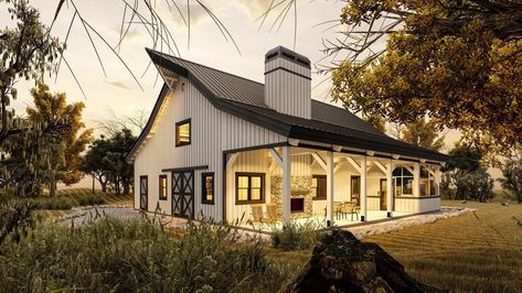 Steel Building Homes, Barn Homes Floor Plans, Metal Barn Homes, Barn Kits, Barn House Design, Cozy Homes, Barn Living, Country Barns, Barn Style House Plans