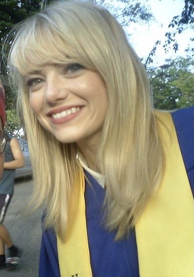 Emma Stone Blonde, Marvel Bts, Emma Stone Gwen Stacy, Best Marvel Characters, Gwen Stacy, Penteado Cabelo Curto, Emma Stone, New Hair, Pretty People