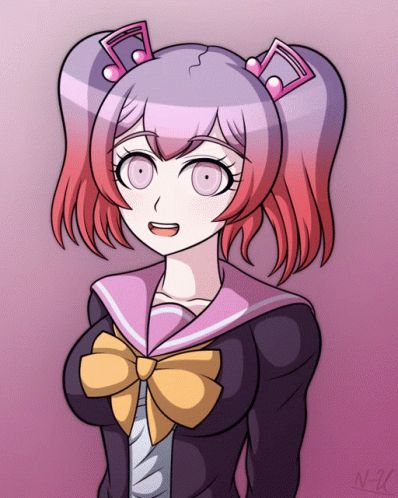 Super Danganronpa, Danganronpa Funny, Fandom Crossover, Cute Gif, Danganronpa, Animated Gif, Cool Gifs, Fan Art, Anime