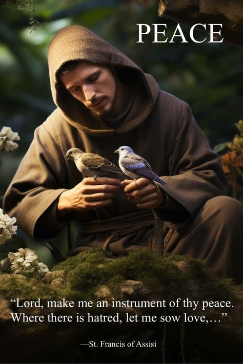 Powerful Message from a Monk St Francis Of Assisi Images, St. Francis, Francis Assisi, St Francis Assisi, Saint Francis Of Assisi, St Francis Of Assisi, Pictures Of Christ, Saint Francis, Dark Images