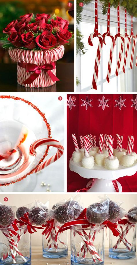 We have a treat for you indeed! Here are 17 entertaining ideas and sweets using our ingredient of the day: candy canes! We’re sharing with you some holiday joy to help you get festive. We have a delicious biscotti recipe at the bottom of the post and a free gift tags to make the perfect homemade gift. 1. Candy Cane Centerpiece, myecochicwedding.com 2. Candy Cane Garland, goodhousekeeping.com 3. Candy Cane Martini, apartmenttherapy.com 4. Candy Cane & White Chocolate Marshmallows, icingdesigns... Candy Cane Centerpiece, Candy Cane Treats, White Foods, Resident Retention, Candy Cane Crafts, Candy Cane Decorations, Outside Christmas Decorations, Candy Christmas, Christmas Fireplace