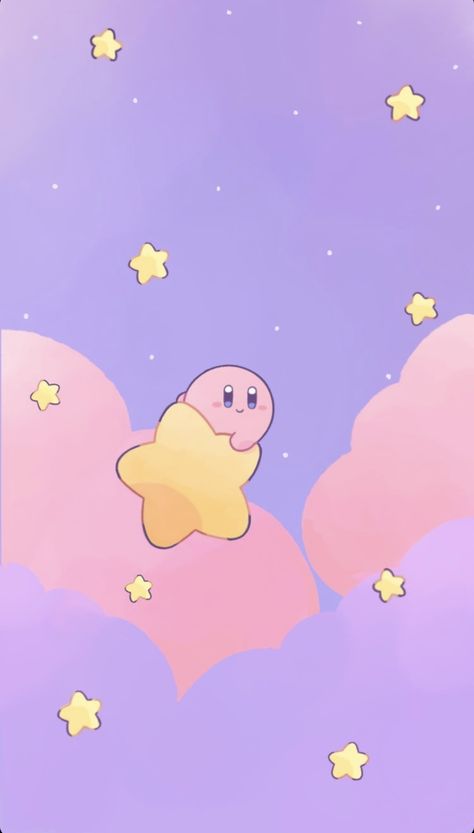 Pink Kirby Wallpaper, Kirby Art Nintendo, Kirby Pokemon, Kirby Character, Kirby Art, Creative Drawing Prompts, Cute Animal Drawings Kawaii, Apple Watch Wallpaper, Pretty Wallpaper Iphone