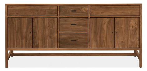 Berkeley Bathroom Vanities - Modern Bath Furniture - Room & Board Modern Double Sink Bathroom Vanity Wood, Walnut Bathroom Cabinets, Bathroom With Wood Vanity, Walnut Vanity, Custom Bathroom Vanity, Entryway Inspiration, House Bathrooms, Country Modern, Bed Storage Drawers