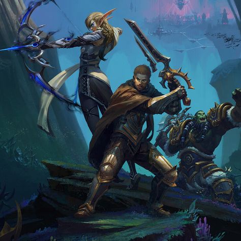 "WOW 11.0 Key Art" by Bayard Wu Key Art, Keys Art, World Of Warcraft, Release Date, Season 1, Fantasy Art, Art Design, Art