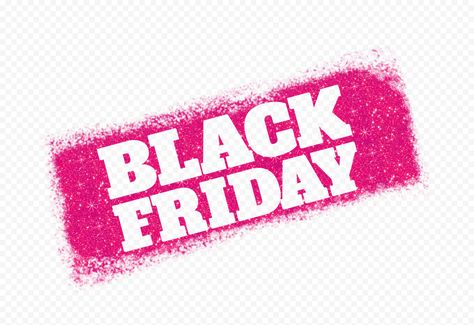 Black Friday Pink, Logo Outline, Original Background, Glitter Png, No Background, Text Logo, Pink Glitter, Png Image, Transparent Background