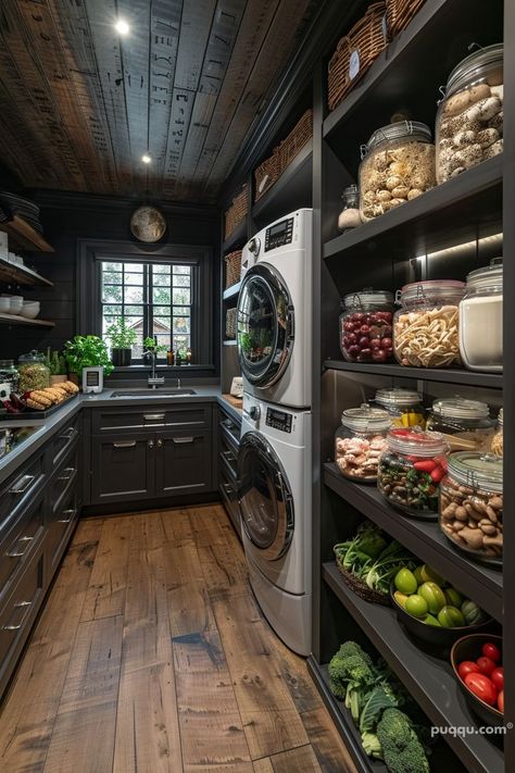 Walk-in Pantry and Laundry Room Combo: Space Optimization Ideas - Puqqu Pantry And Laundry Room Combo, Pantry Laundry Room Combo, Laundry Room Combo, Laundry Pantry, Space Optimization, Pantry Laundry Room, Pantry Laundry, Pantry Room, Pantry Remodel