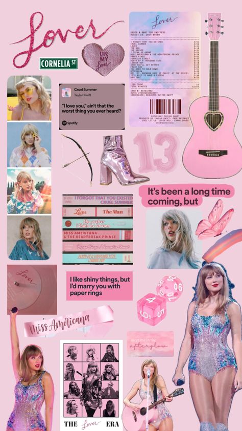 #taylorswift #lover Taylor Gifts, Taylor Swift Birthday Party Ideas, Summer Taylor, Bullet Journal Cover Ideas, Book Crafts Diy, Taylor Swift Fan Club, Taylor Swift Birthday, Scrapbook Printing, Taylor Lyrics