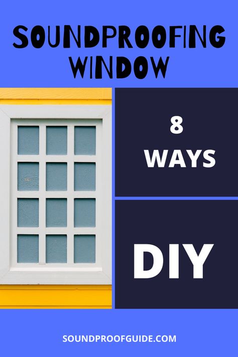 Diy Sound Proofing, Sound Proofing Windows, Apartment Soundproofing Diy, Sound Proof Windows, How To Soundproof A Room, Window Insulation Diy, Soundproofing Diy, Sound Barrier Wall Noise Reduction, Sound Proofing Apartment