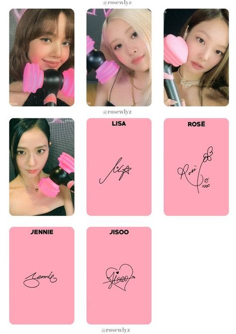 Iso Post Template Kpop, Blackpink Lomo Card Printable, Photo Cards Diy, Desenhos Love, Pola Kotak, Blackpink Square Up, Glittery Wallpaper, Black Pink Background, Lomo Card