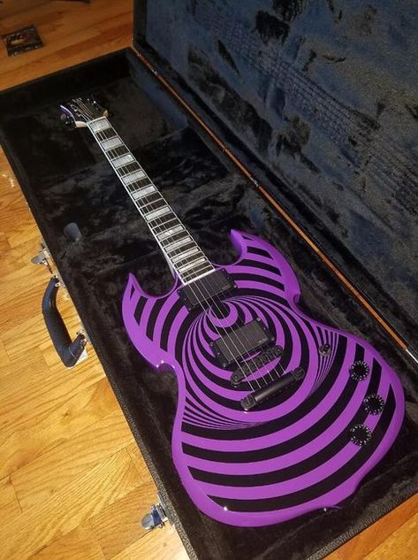 Promotion! Custom Zakk Wylde Audio Purple Barbarian Black Bullseye SG Electric Guitar Large Block Inlay, Black Hardware, China EMG Pickups Cheap Electric Guitars, Acoustic Guitar For Sale, Zakk Wylde, Jazz Guitar, Guitars For Sale, Custom Guitar, Guitar Shop, Acoustic Electric Guitar, Cool Guitar