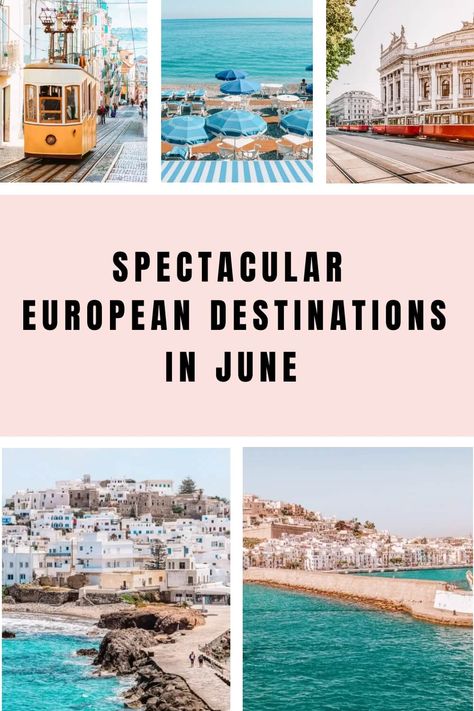 World Wild Schooling - https://worldwildschooling.com Planning a June Trip? These 12 European Destinations Will Make You Reconsider Everything - https://worldwildschooling.com/summer-destinations-in-europe-in-june/ Wild Schooling, Travel Europe Destinations, Europe Beaches, Summer In Europe, Best Countries To Visit, Nature Destinations, Destin Hotels, Travel Plan, Countries To Visit