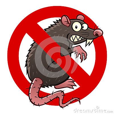 Anti rat sign Rat Logo, Rat Illustration, Cartoon Rat, Funny Cartoon, Rats, Rooster, Stock Illustration, Stock Vector, Vector Illustration