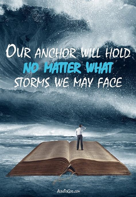 Hebrews 6:19a  This hope is a strong and trustworthy anchor for our souls.  Our hope in the Lord is the anchor for our souls. We should anchor ourselves on God the rock of ages. This anchor will hold no matter what storms we may face. May you rest secure because you know that your anchor is sure!  Prayer: Lord I declare that You are the anchor of my soul. In You I find security and in You I find the hope that my soul needs and longs for. Amen.  www.alivetogod.com #AliveToGod - facebook.com/alive Anchor Of My Soul, Anchor Theme, Hope In The Lord, I Declare, All Falls Down, Pray Without Ceasing, Rock Of Ages, Religious Education, The Anchor