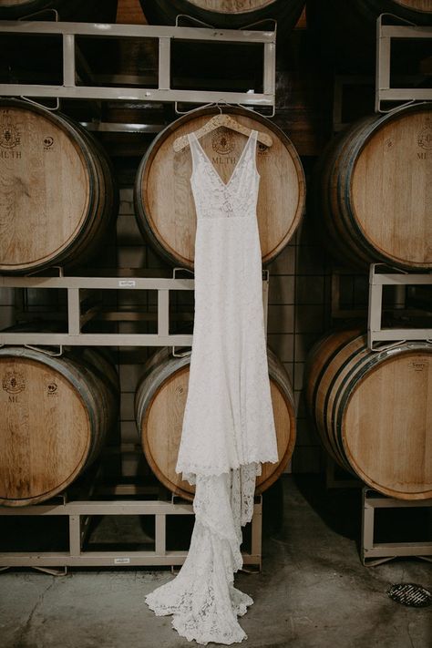 Oh So Romantic Blush and Ivory Jonathan Edwards Winery Wedding Wedding Dresses Winery Brides, Winery Wedding Ideas, Blue And Blush Wedding, Bride Details, Boho Bridal Dress, Barrel Room, Pink Wedding Inspiration, Bohemian Wedding Inspiration, Elegant Ball Gowns