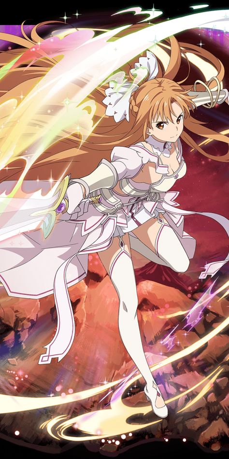 Anime Goddess, K Project Anime, Desenhos Love, Asuna Sao, Sao Anime, Asuna Yuuki, 80s Cartoon, 5 Anime, 80s Cartoons