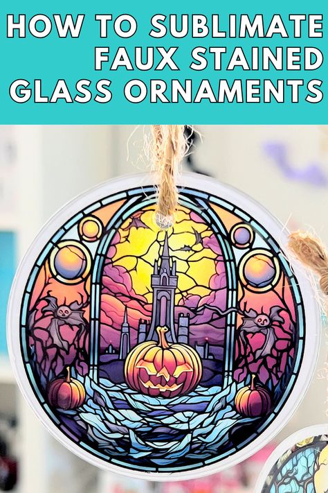 Stained Glass Sublimation, Sublimation Ornaments Designs, Sublimation Ornament Ideas, Sublimated Ornaments, Glass Ornaments Diy, Sublimation Ornaments, Party Plan, Stained Glass Ornaments, Sublimation Ideas