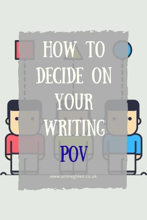 Image: How to decide on your writing POV (point of view). Three cartoon men each in different coloured tops Writing Pov, Book Publishing Logo, Different Types Of Writing, Writing Steps, Types Of Writing, Ideas For Writing, Notes Writing, Nonsense Words, Writers Notebook