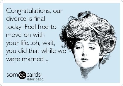 I cannot stop laughing. Sadly, very true. I think I actually said something similar when we finalized. 😂 I'm The Best Quotes, Ex Husband Quotes, Cheating Husband Quotes, Divorce Celebration, Divorce Help, Divorce Quotes Funny, Divorce Humor, Divorce Quotes, Favorite Sayings