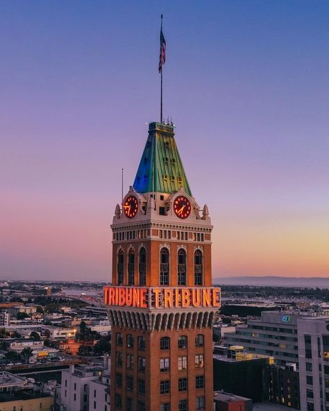 Visit Oakland on Instagram: “Oakland’s Tribune Tower is a landmark of the East Bay skyline, and is certainly one of the most recognizable and visibly striking…” Tribune Tower, Oakland A’s, Skyline Art, East Bay, The East, Big Ben, Art Inspo, San Francisco, Tower