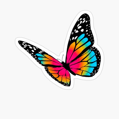 Pansexual Tattoo, Pride Butterfly, Pansexual Pride, Rose Tattoo, Butterfly Tattoo, Tattoos And Piercings, I Tattoo, Tattoo Ideas, Piercings