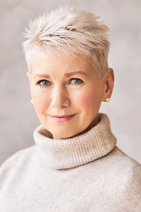 80+ Stylish Short Hairstyles For Women Over 50 | Lovehairstyles.com Women’s Short Choppy Hair, Womens Short Hair Styles 2022 Over 50, Very Short Hairstyles For Women Over 50, Best Short Hairstyles For Women Over 50, Short Hair Styles For Women Over 50 2022, Over 50 Grey Hairstyles For Women, Pixie Haircut Styles Over 50, Hairstyles Over 50 Women New Looks 2022, Women Very Short Hairstyles