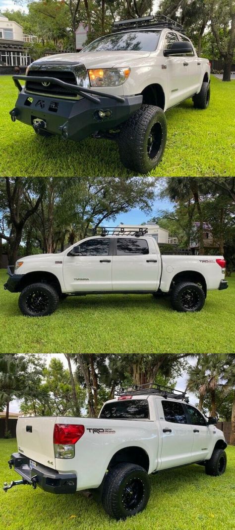 Tundra Lifted, Toyota Tundra 4x4, Toyota Tundra Lifted, 2008 Toyota Tundra, Lifted Tundra, Lifted Trucks For Sale, Custom Car Interior, Custom Pickup Trucks, Pickups For Sale