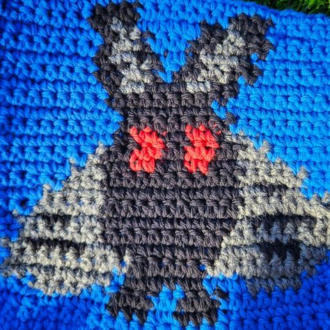 The response to the cryptid patterns has been amazing! Thank you!! Here's the Mothman - you can get his pattern separately or as part of the 6 pattern bundle. Link in bio. :) . . . . . . #cryptid #cryptidcrochet #spookycrochet #halloweencrochet #halloween #mothman #mothmancrochet #crossstitchpattern #crossstitch #cryptidcrossstitch #crochet #crocheting #crochetersofinstagram #crochetpattern #crossstitch #crochetlove #yarn #tapestry #tapestrycrochet #tapestrycrochetpattern #crochetallday #hand... Crochet Cryptid, Granny Square Tote Bag, The Mothman, Granny Square Tote, Yarn Tapestry, Tapestry Crochet Patterns, Halloween Crochet, Tapestry Crochet, Crochet Art