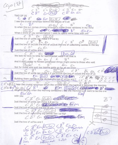 Just the Two Of Us (Bill Withers) Guitar Chord Chart George Benson, Ukulele Chords Songs, Bill Withers, Great Song Lyrics, Guitar Chords And Lyrics, Just The Two Of Us, All About That Bass, Ukulele Tabs, Guitar Chord Chart