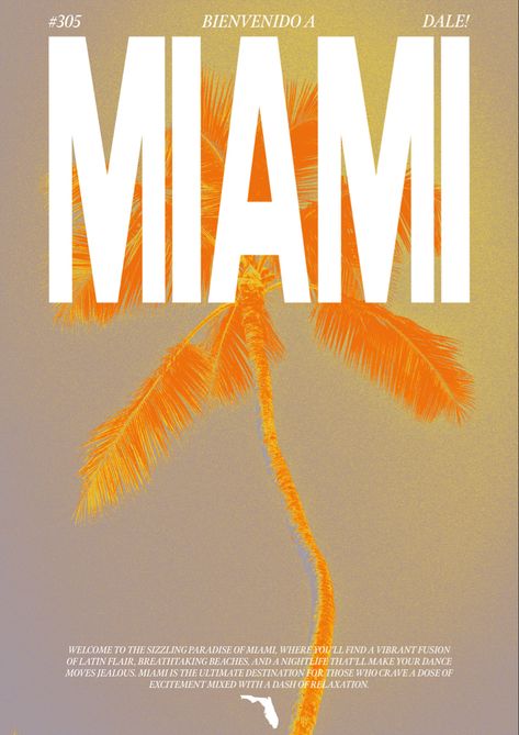 #graphicdesign #typography #typographicposter #posterdesigncommunity #posterdesign #adobephotoshop #graphicdesigner #miami Summer Vibes Graphic Design, 70s Miami Aesthetic, Miami Graphic Design, Miami Typography, Miami Font, Tropical Typography, Miami Branding, Tropical Graphic Design, Summer Poster Design