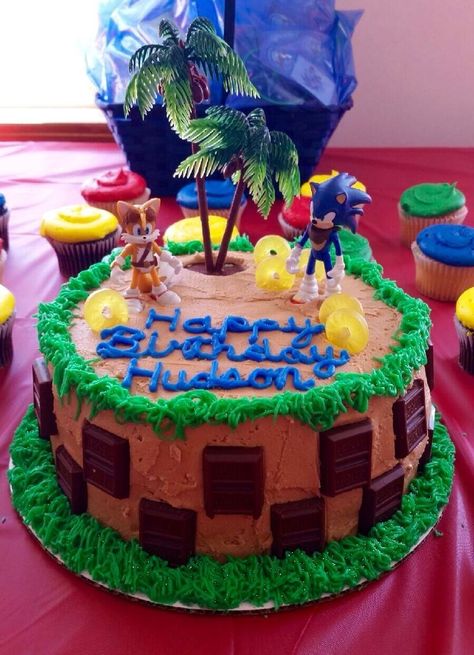 32+ Marvelous Photo of Sonic Birthday Cake - albanysinsanity.com Diy Sonic The Hedgehog Cake, Sonic Diy Cake, Sonic The Hedgehog Birthday Cake Ideas, Easy Sonic Cake, Diy Sonic Cake, Sonic The Hedgehog Birthday Party Cake, Birthday Cake Sonic, Sonic The Hedgehog Birthday Cake, Hedgehog Birthday Cake