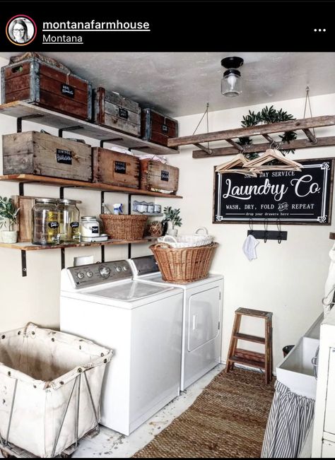 Cottagecore Laundry Room Ideas, Cottage Core Laundry Room, Cottagecore Laundry Room, Aesthetic Laundry Room, Country Apartment Decor, Pretty Laundry Room, Aesthetic Laundry, Vintage Laundry Room Decor, Small Laundry Room Makeover