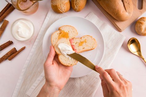 This article will help you understand the difference between whipped cream cheese and regular cream cheese. You will learn about the manufacturing process, the flavor, and the differences between the two. Bread Spreads, Cream Cheese Spread, Canned Butter, Queso Manchego, Cream Cheese Spreads, Healthy Bread, Whipped Cream Cheese, Cheese Spread, How To Make Breakfast