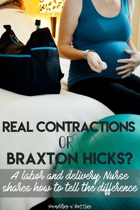 Braxton Hicks vs Real Labor Contractions: How You Can Tell the Difference - Swaddles n' Bottles Labor Contractions, Contractions Labor, Braxton Hicks, Positive Birth, Labor Nurse, Prepare For Labor, Birthing Classes, Parenting Goals, Preparing For Baby