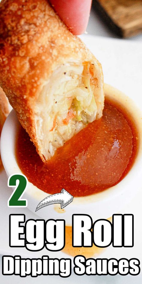 Egg Roll Sauce Recipe Easy, Eggroll Sauce Recipe, Dip For Egg Rolls, Eggroll Dipping Sauce Easy, Egg Roll Sauce Easy, Egg Roll Dipping Sauce Recipes, Eggroll Dipping Sauce, Egg Roll Sauce Recipe, Egg Rolls Sauce