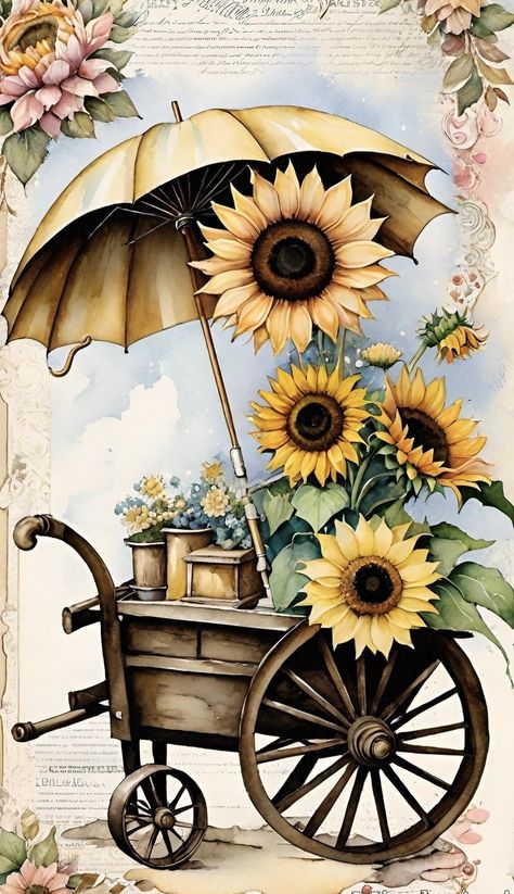 Craft Market Display, Mirela Anton, Sunflowers And Daisies, Sunflower Cards, Farmhouse Crafts, Flower Quilts, Flowers Photography Wallpaper, Printable Pictures, Preschool Art Activities