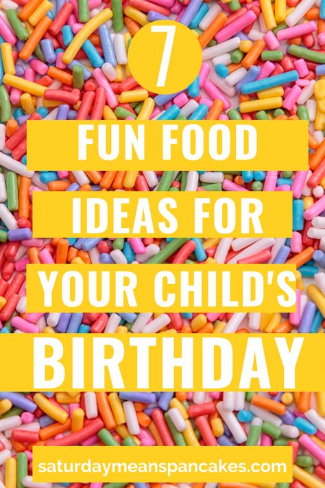 birthday sprinkles Kids Birthday Breakfast, Food Ideas To Make, Birthday Feast, Birthday Cake Pancakes, Fun Food Ideas, Birthday Pancakes, Birthday Magic, Birthday Morning, Lunch Party