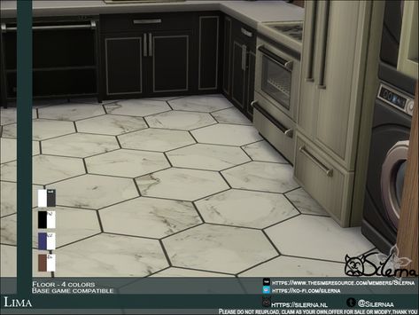 Sims 4 Bathroom Tiles, Sims 4 Cc Tile Floors, Sims 4 Floor Tiles, Ts4 Floor Cc, Sims 4 Tile Cc, Sims 4 Floor Cc, Sims 4 Kitchen, Sims4 Cc, Bathroom Floor Tiles