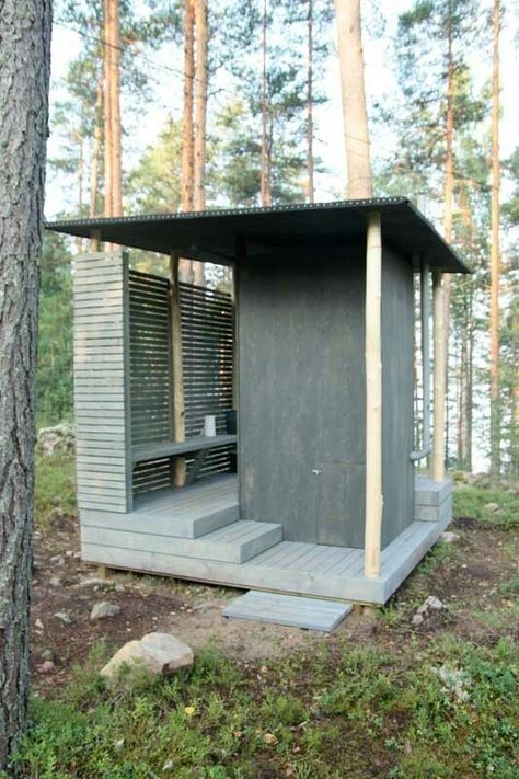 Outdoor Toilet Design Modern, Outdoor Wc Ideas, Outside Toilet Ideas Outdoor Bathrooms, Outdoor Toilet Ideas Backyards, Outdoor Toilet Outhouse, Outdoor Restroom Ideas, Outhouse Bathroom Ideas, Outdoor Toilet Ideas, Outdoor Wc