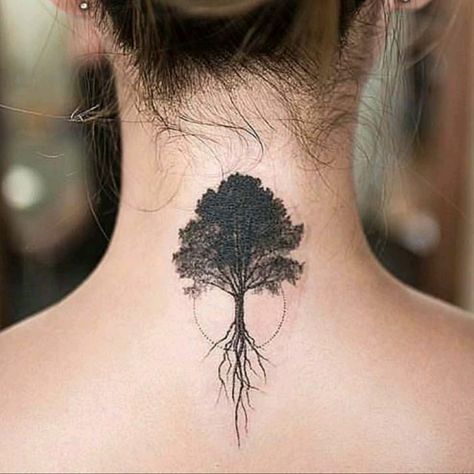 Growth Tattoo Ideas, Self Growth Tattoo, Growth Tattoo, Tree Roots Tattoo, Tatuaje Cover Up, Tree Tattoo Back, Roots Tattoo, Bauch Tattoos, Tree Tattoo Designs