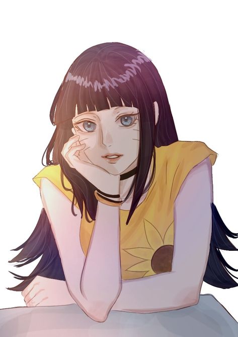 Himawari Uzumaki Fanart, Himawari Naruto, Boruto Himawari, Himawari Uzumaki, Naruto Family, Boruto Characters, Boruto Next Generation, Kushina Uzumaki, Emoji Art