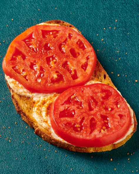 Heirloom Tomato Toast, Tomato Sandwiches Recipes, Tomato Cheddar Toast Nyt, Toasted Tomato Sandwich, Tomatoes For Breakfast, Tomatoes Sandwich, Tomato Toast Recipe, Tomato Sandwich Recipes, Egg Bakes